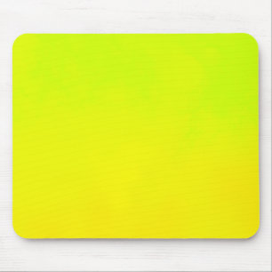 Crazy Colored Lemon Yellow/ Lime Green Flashy Mouse Mat