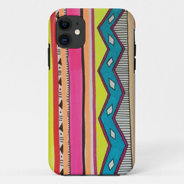 Crazy colorful iphone 5 case (Back)