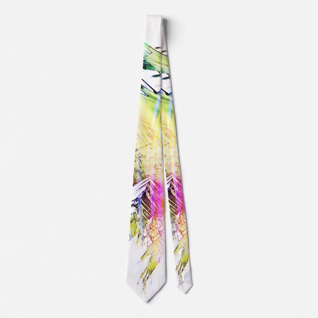 “Crazy Colour Palm #1” Tie (Front)
