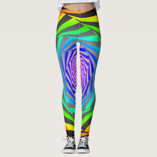 crazy coloured leggings