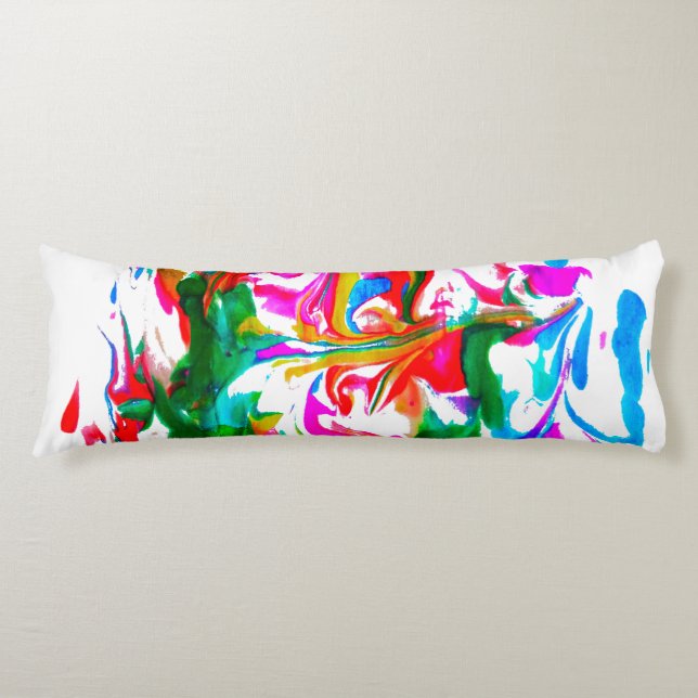 Crazy colours body cushion (Front)