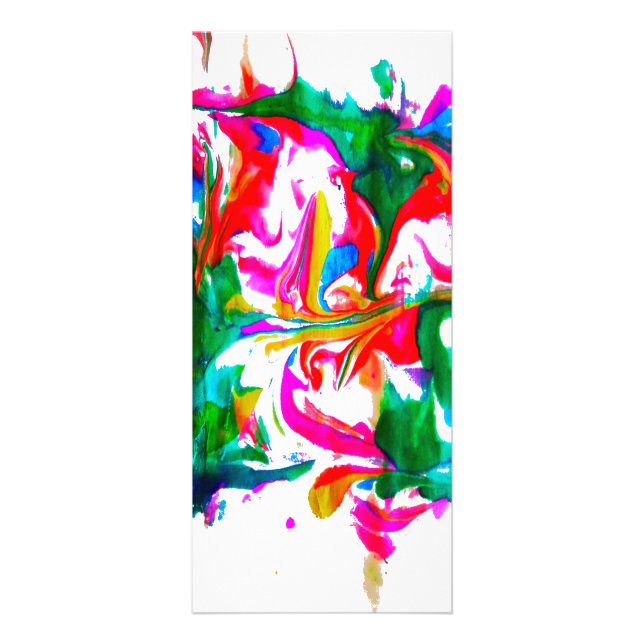 Crazy colours rack card (Front)