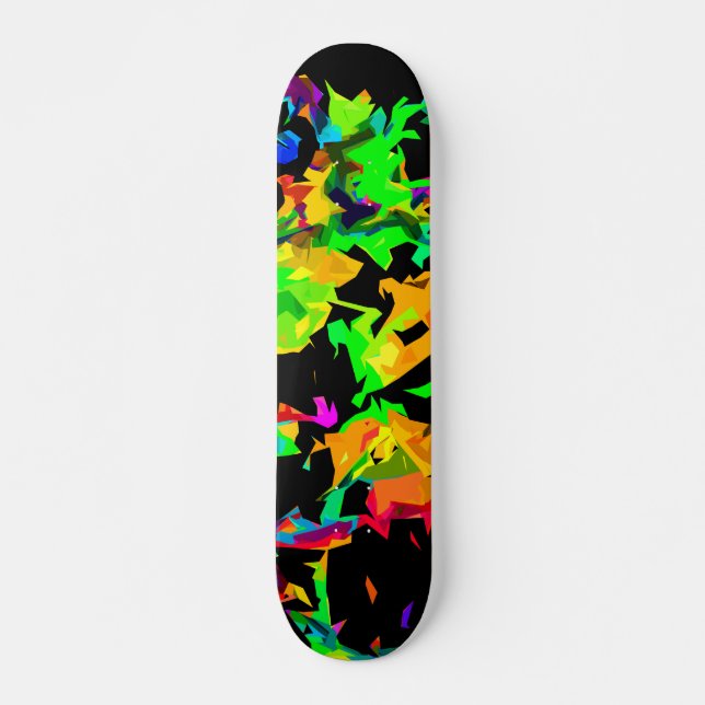 Crazy colours skateboard (Front)