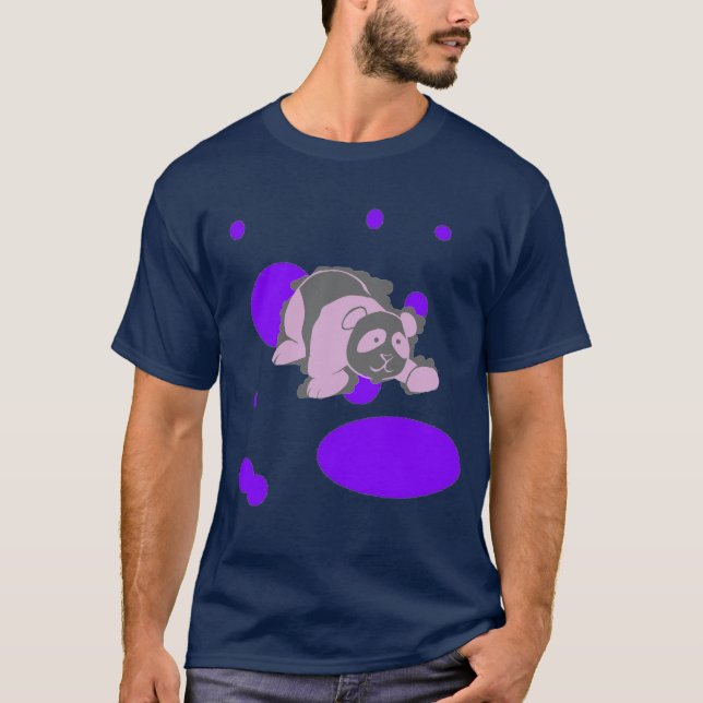 crazy cool awesome panda T-Shirt (Front)