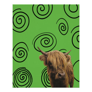 Crazy Cow Poster