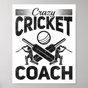 Crazy Cricket Coach  Poster