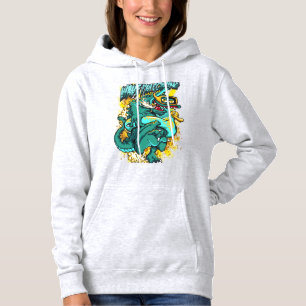Crazy crocodile 🐊 hoodie