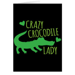 Crazy Crocodile Lady