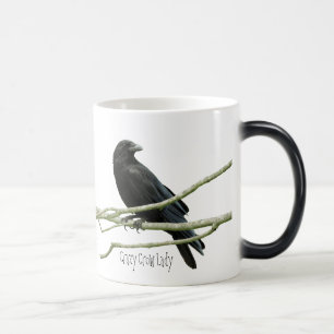 Crazy Crow Lady Mug