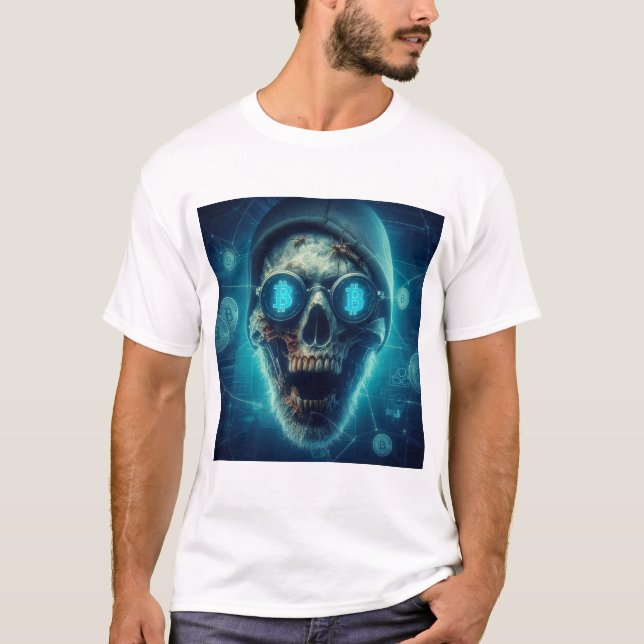 Crazy Crypto Zombies T-Shirt (Front)