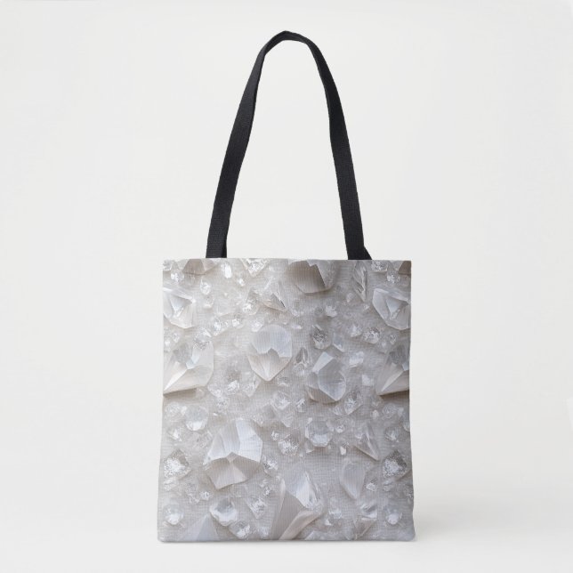 Crazy crystals tote bag (Front)