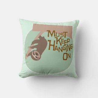 Crazy Cute Hang On Cartoon Sloth Design Cushion