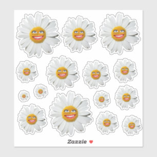 Crazy Daisy Stickers