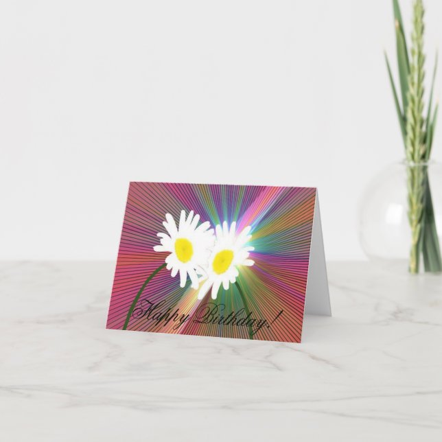 Crazy Daisys Card (Front)