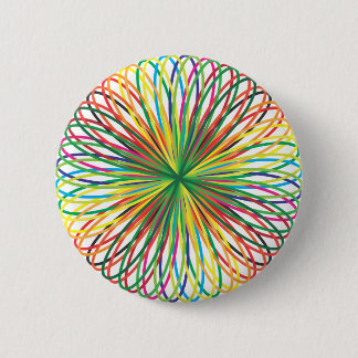 Crazy Dandelion 6 Cm Round Badge