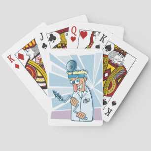 Crazy Dentist Playing Cards