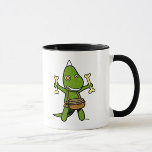 crazy dino mug