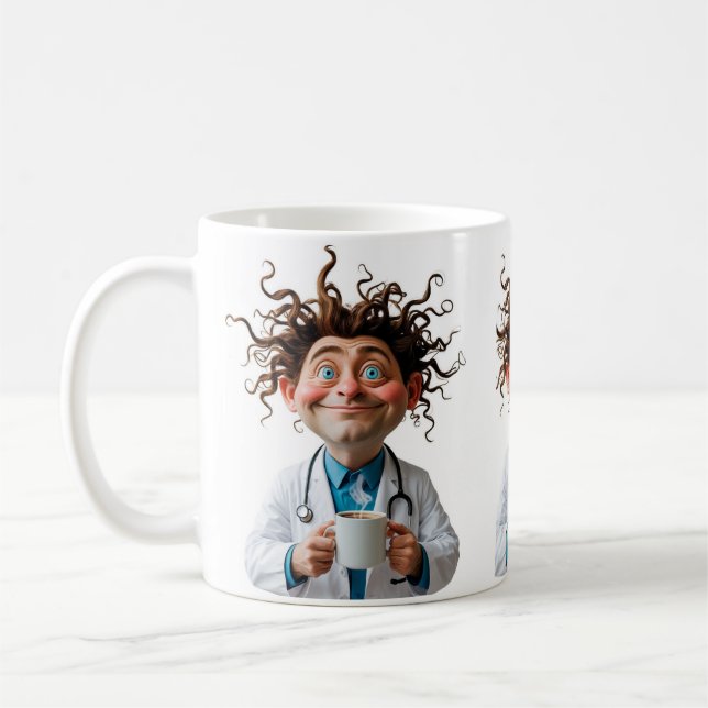 Crazy Doctor Coffee Mug (Left)