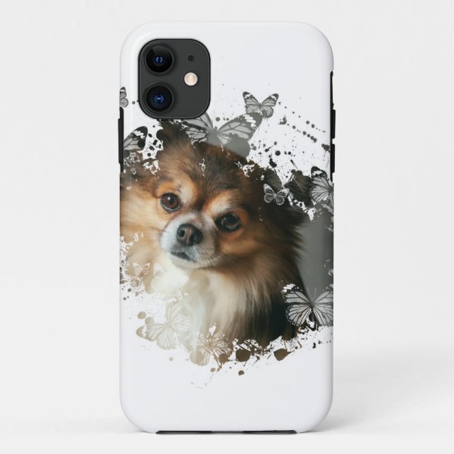 Crazy Dog Design Case-Mate iPhone Case (Back)