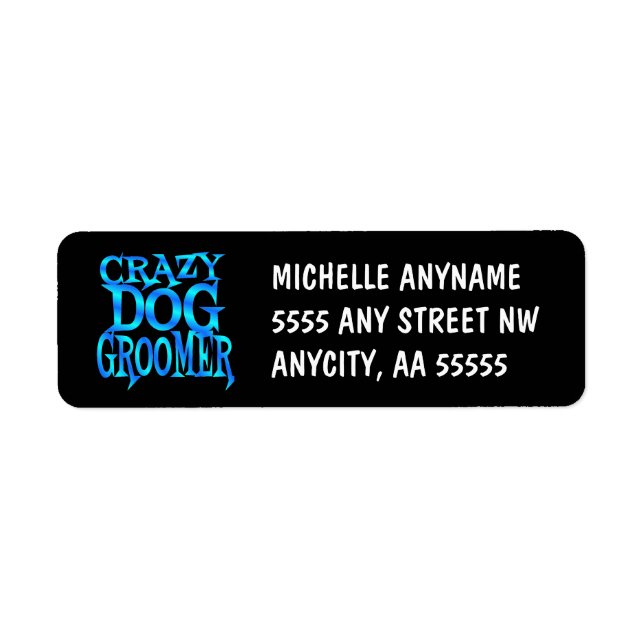 Crazy Dog Groomer (Front)