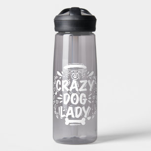 Crazy Dog Lady Dog Mum Water Bottle
