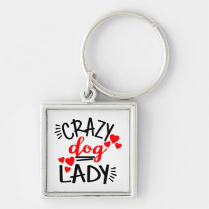 Crazy Dog Lady Puppy Mum Puppies Rescue Adoption Key Ring