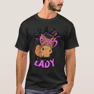 Crazy Donkey Lady Animal Donkey Mum Farmer Donkey  T-Shirt