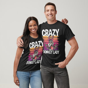 Crazy Donkey Lady T-Shirt