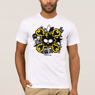 Crazy Drift Patrol - Drift Skull (yellow) Tshirt
