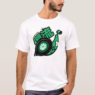 Crazy Drift Patrol - Turbo Snail (green) T-Shirt