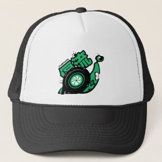 Crazy Drift Patrol - Turbo Snail (green) Trucker Hat