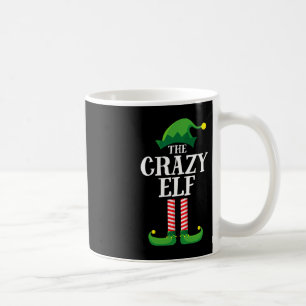 Crazy Elf Matching Family Group Christmas Party Coffee Mug
