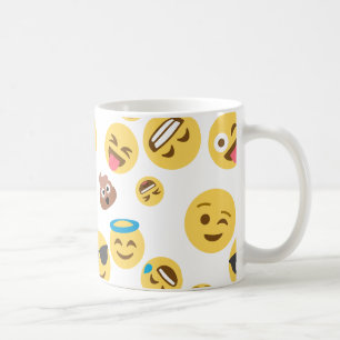 Crazy Emojis Coffee Mug