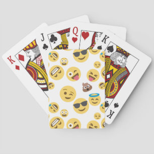 Crazy Emojis Playing Cards