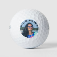 Crazy Ex-Girlfriend Funny Photo Golf Balls