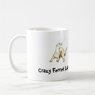 Crazy Ferret Lady! Mug