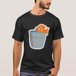 Crazy fish (small size). T-Shirt