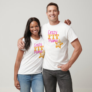Crazy Fit Mama Customisable women's sport shirt
