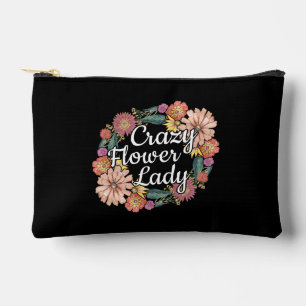 Crazy Flower Lady - Zinnia Gardener Accessory Pouch