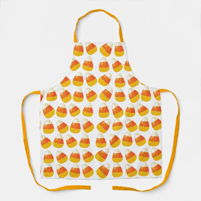 Crazy For Candy Corn! Apron (Front)