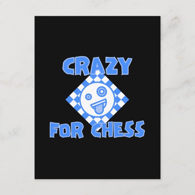 Crazy for chess enclosure card (Front)