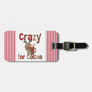 Crazy For Cocoa Luggage Tag