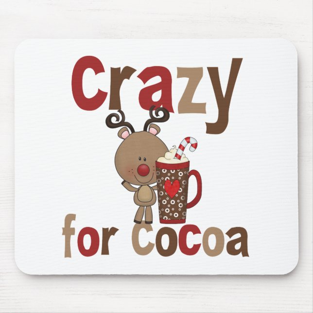 Crazy For Cocoa Mouse Mat (Front)