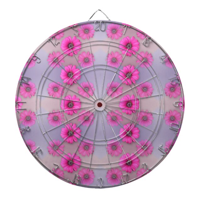 Crazy for Daisy Dartboard (Front)