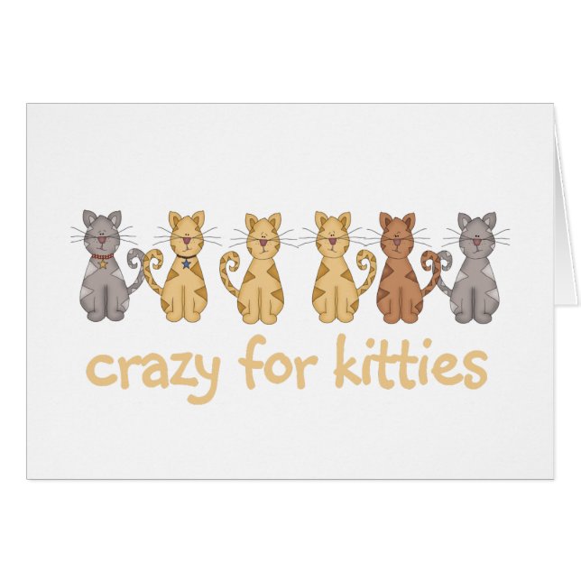 Crazy for Kitties (Front Horizontal)