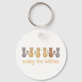 Crazy for Kitties Key Ring