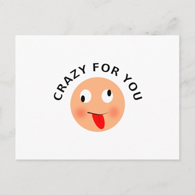 Crazy For You Postcard (Front)