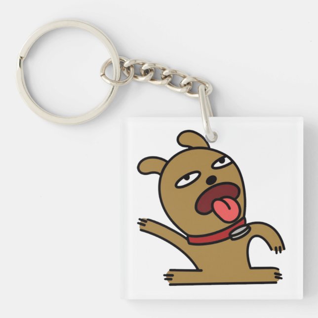 Crazy Frodo Key Ring (Front)