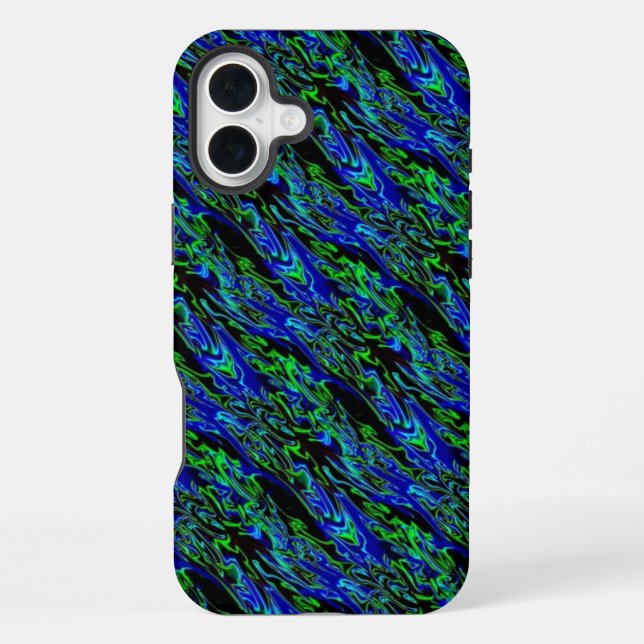 Crazy Funky Rainbow Style iPhone Case (Back)