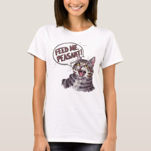 Crazy Funny Cat T-Shirt